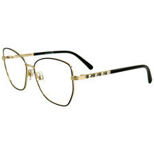 Swarovski SK5393 Womens Metal Eyeglass Frame 32A Pale Gold 55-14