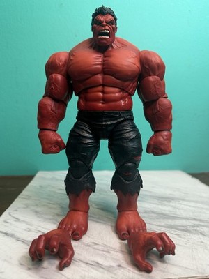 2019 Red Hulk Marvel Legends Target Exclusive Complete 8  Action Figure