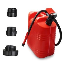 Fuel Transfer Pump Battery Powered Gas Pump for Gas Can with 3 Battery 1