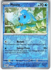 Phione - 055/167 Pokemon SV06: Twilight Masquerade Reverse Holo Common LP