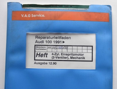 Audi 100 & A6 C4, 4 Zyl.-Motor 1.6 l/2.0 l, MKB AAD, AAE, ABB, ABK, Reparatur