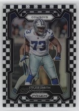 2023 Panini Prizm Black & White Checker Prizm Tyler Smith #83 1n7b