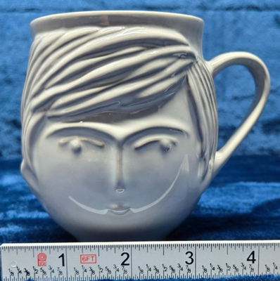 Jonathan Adler Utopia Mug Double Sided Lady | eBay
