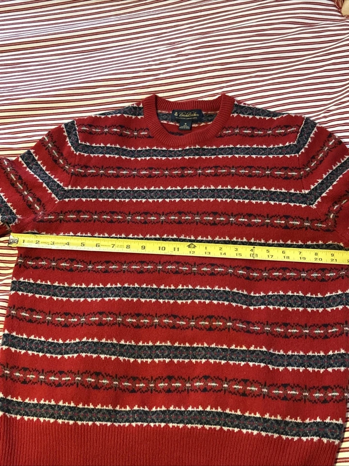 Suéter Brooks Brothers Fair Isle mediano para hombre Foto 4 de 4