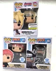 Funko Pop Naruto Boruto 1356,1575,1693  lot of 3 Limited Edition figures NEW