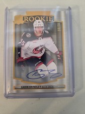 Gavin Brindley Gold Spectrum Rookie Auto 10/36 2024-25 Upper Deck The Cup Hockey