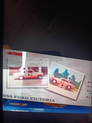 AMT 1956 Ford Victoria Model Kit Unassembled Vintage Transportation