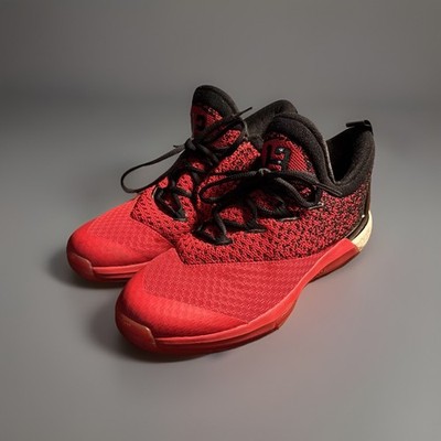 Crazylight Boost 2.5 Low James Harden Away PE Red & Black Basketball Sneaker Sz8
