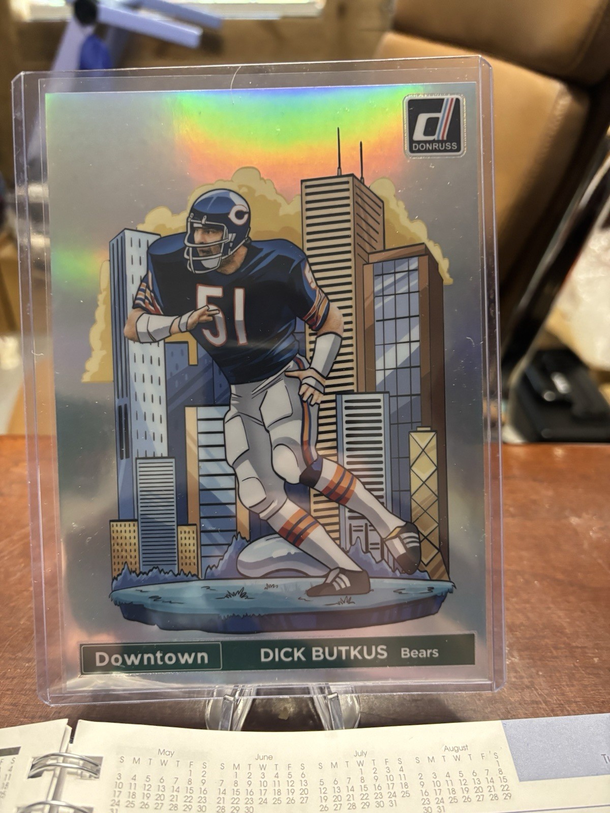 Panini 2024 Jumbo  Donruss Downtown! Prizm Dick Butkus #9 Chicago Bears NFL