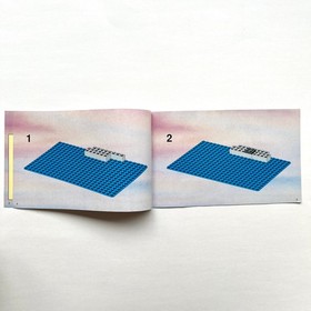 LEGO 6254 Rocky Reef - ONLY Instructions Manual - Vintage Classic Pirates I 1995