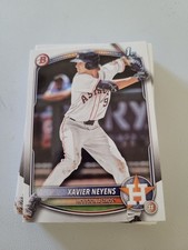 Xavier Neyens 2025 Bowman Draft Baseball Card Astros 20 Count Lot