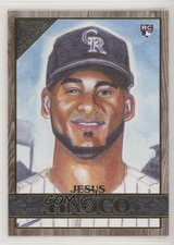 2020 Topps Gallery Wood Jesus Tinoco #22 pm6