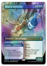 Brazen Borrower (Borderless) #30 (Foil) (NM) Special Guests SPG Magic MTG