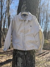 Polo Ralph Lauren Children  s 90  s Vintage Grandpa Jacket In Cream Size 6