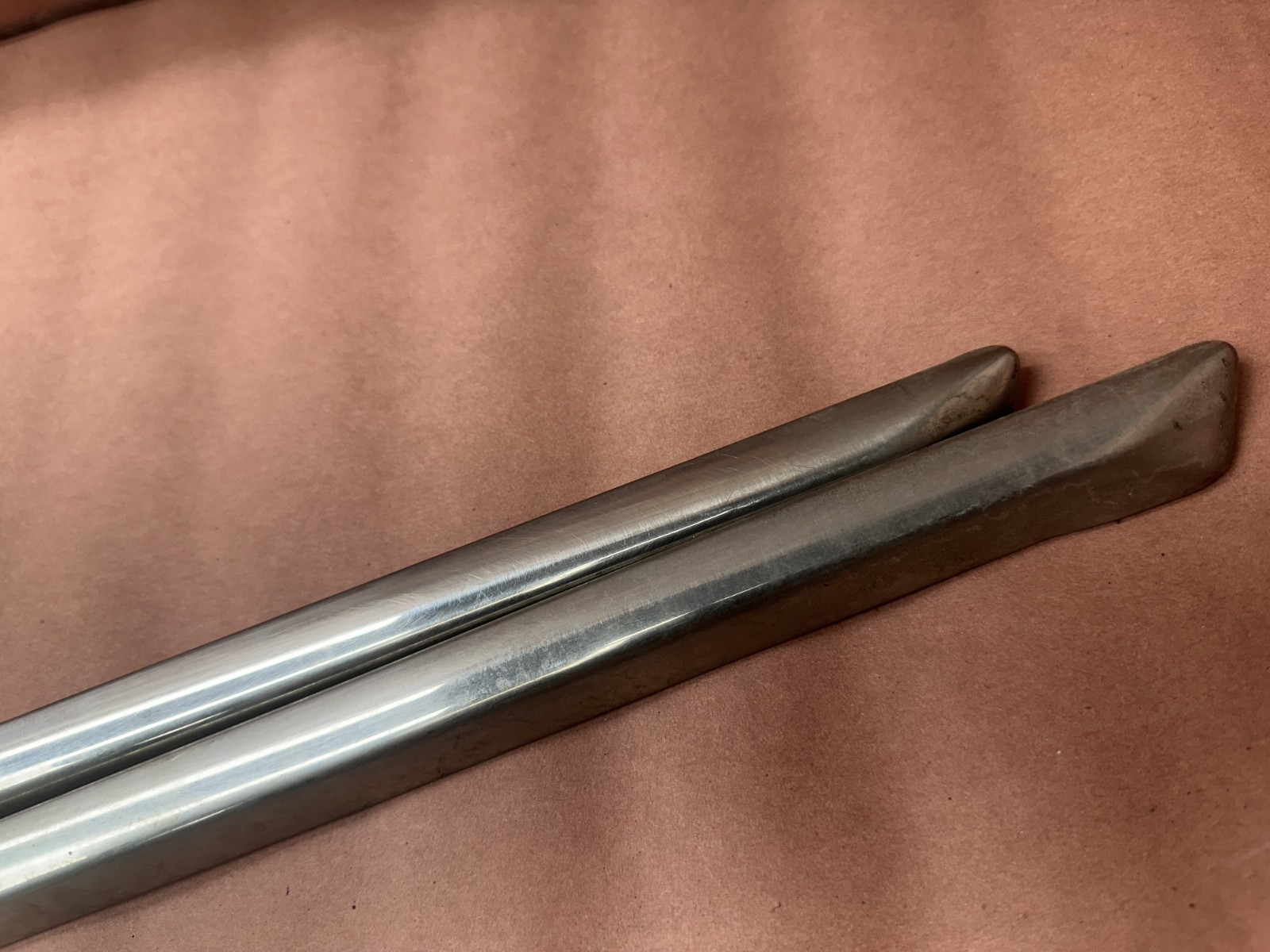 Rolls Royce Silver Spirit 1986 Exterior Lower Strip Molding Covers OEM 71K Miles