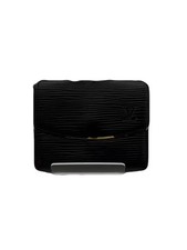Louis Vuitton Epi Card Wallet Card Case Leather Black USED E0516-32