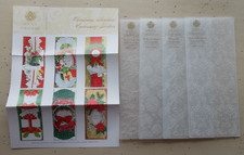 Set 4 2021 Anna Griffin Christmas Slimline Embossing Folders 9 x 4 AG1356