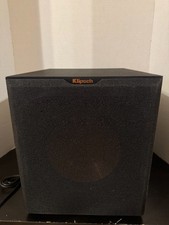 Klipsch R-10SWi 10" Wireless Powered Subwoofer Black Home Theater Sub