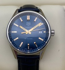 *Boxed/Papers* Tag Heuer Carrera Unisex Watch Blue 39mm WAR1112
