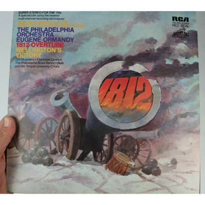 1812 OVERTURE WELLINGTONS VICTORY EUGENE ORMANDY LP 12'' VINYL *QUICK SHIP*