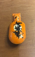 1940s Vintage Halloween T. Cohn Noisemaker Clicker Witches/Moon