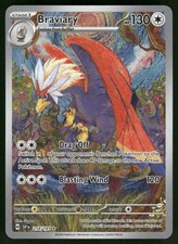 Braviary Illustration Rare SV08: Surging Sparks 214/191 LP-NM