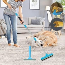 Upgraded Carpet Rake for Pet Hair Removal,2PCS Reusable Pet Hair Remover with