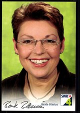 Beate Blasius SWR Autogrammkarte Original Signiert## BC 22621