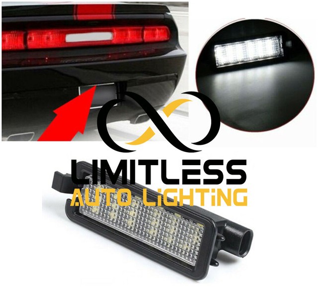 LED License Plate Replacement Light For 20152018 Dodge Charger