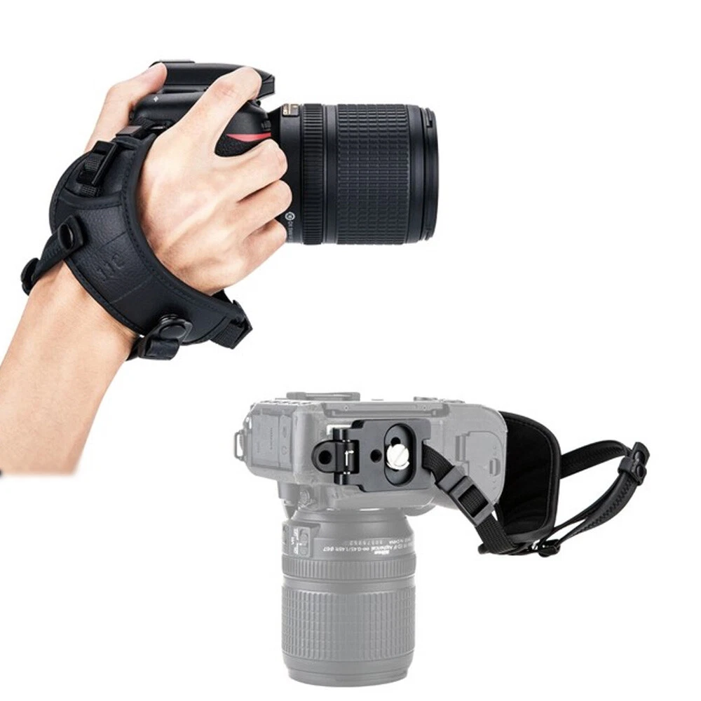 JJC Neoprene Camera Wrist Strap Heavy Duty Safety Hand Strap for DSLR