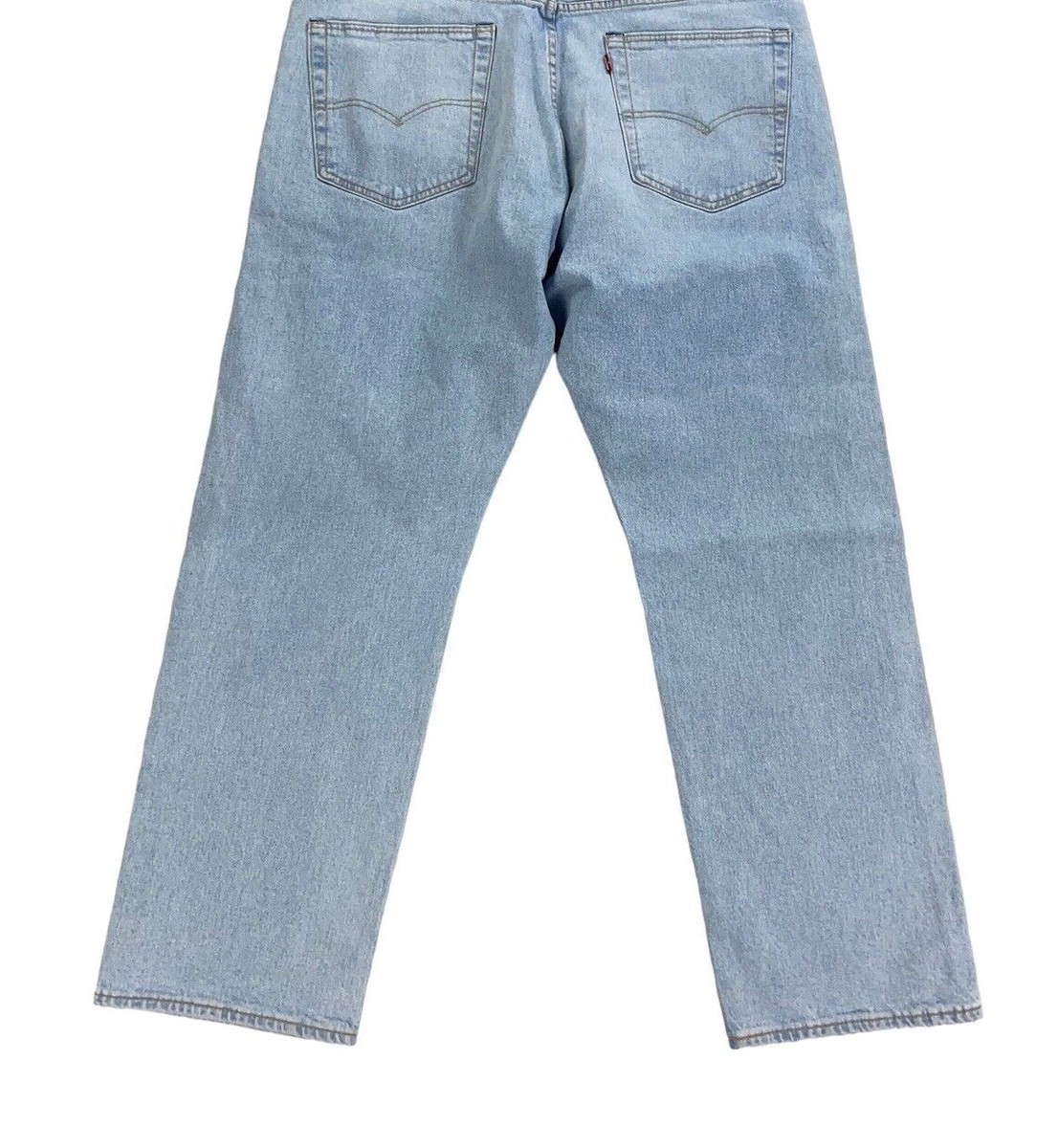 NEW Levi's Strauss 501 '93 Straight Basil Light Blue Stretch Mens