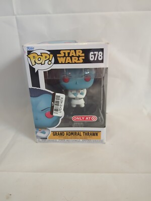 #ad Funko Pop Star Wars Grand Admiral Thrawn #678 Target Exclusive *Box Damage $9.00