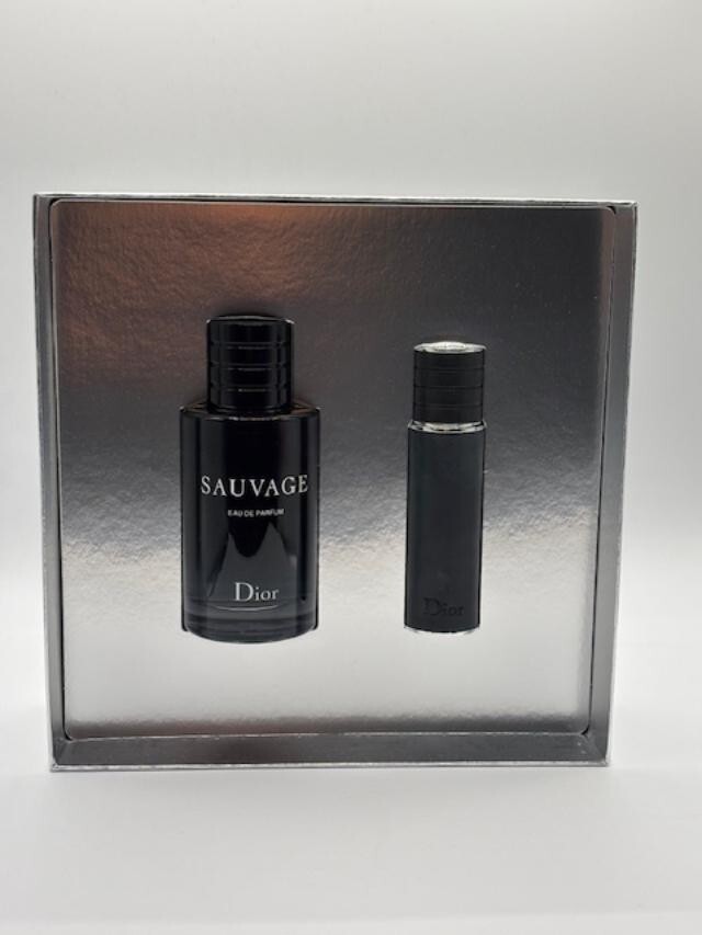 Dior Sauvage 2-Pc., Eau De Parfum Gift Set 3.4 oz., 0.34 fl. oz. 2