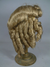 1970s Dollspart Wig Original Box Dynel Size 10 Banana Curls Blond Unused LOOK 