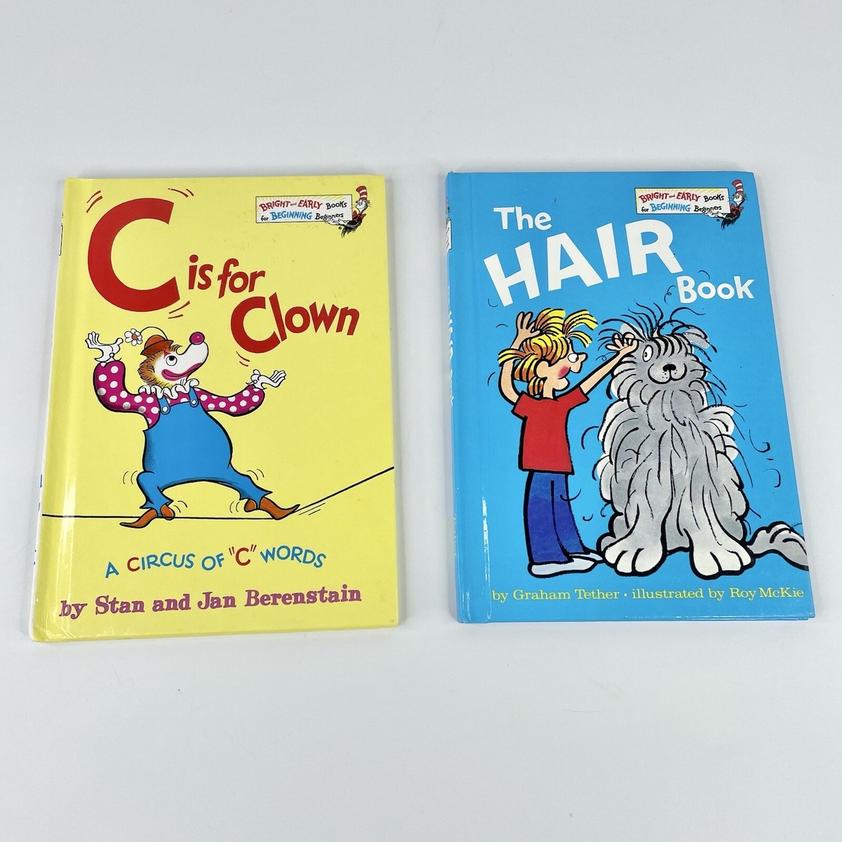 Lot of 6 Bright & Early Books for Beginning Beginners Hardback 
