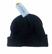 Cat  Jack Girls' Beanie Pull on Black Size OSFM B87