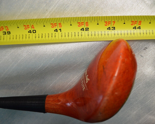 Spalding Tee Flite Driver 3 Wood 42 inch vintage golf club Reg No. 4450 - Picture 15 of 16