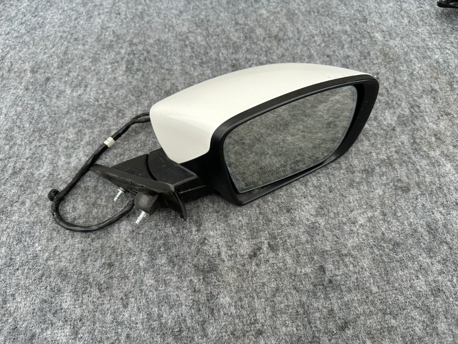 RIGHT SIDE DOOR MIRROR W/PWER FOLD OEM 14-20 MASERATI QUATTROPORTE GTS M156
