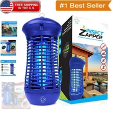 Family-Safe Electric Mosquito Zapper with 18W UVA Light - Easy Clean Design