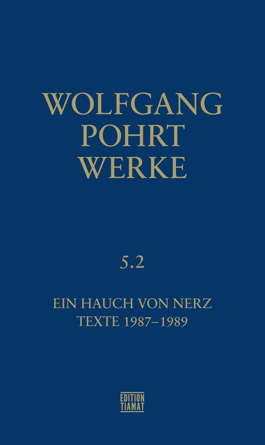 Werke Band 5.2 Wolfgang Pohrt