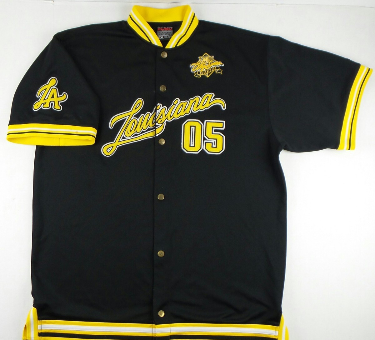 Vintage FUBU City Series Collection LA Louisiana ButtonUp