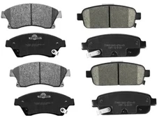 For 2011-2015 Chevrolet Volt Brake Pad Set Rear Detroit Axle 62118PT 2012 2013