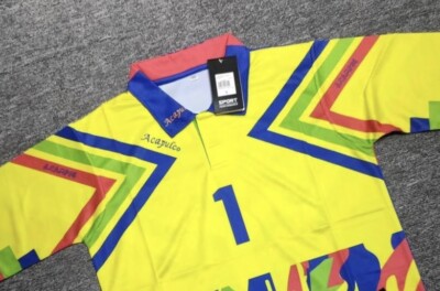 Mexico Campos Portero Size L El Tri Selección Mexicana Retro Slim Fit