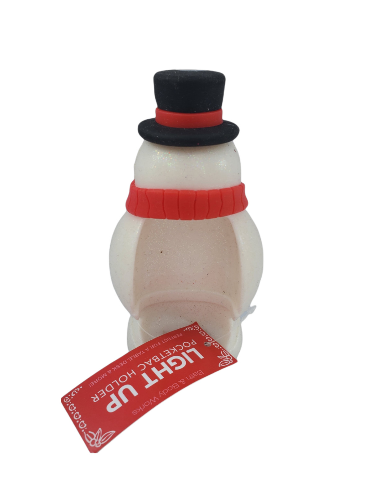 Bath & Body Works Snowman Desk Hand Gel Holder *Does not light up*
