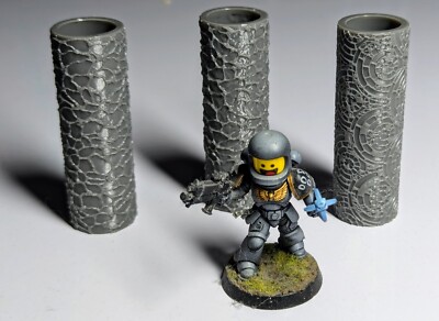 7cm Texturrollen Wargaming für Gelände, Basen