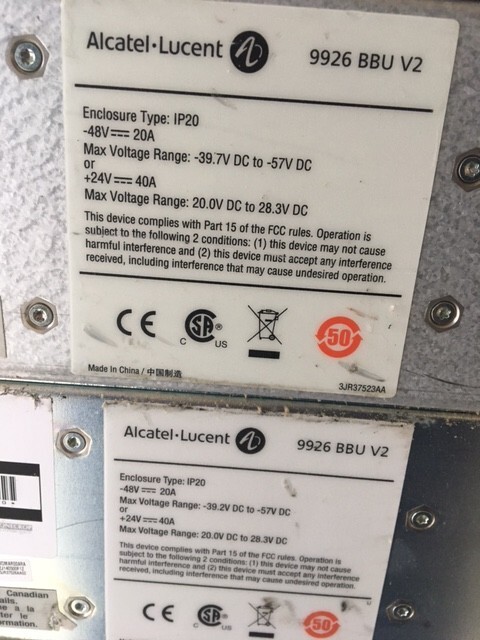 Lot of 13 Alcatel-Lucent 9926 BBU V2 Rack Modules | Ethernet Hub | 8 ...