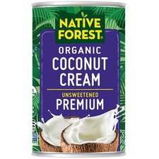 Native Forest Organic Coconut Cream 5.4 Fl Oz Pack of 12 Non Dairy Cooking Es...