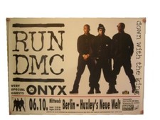 Run DMC Poster Concert Berlin RUNDMC