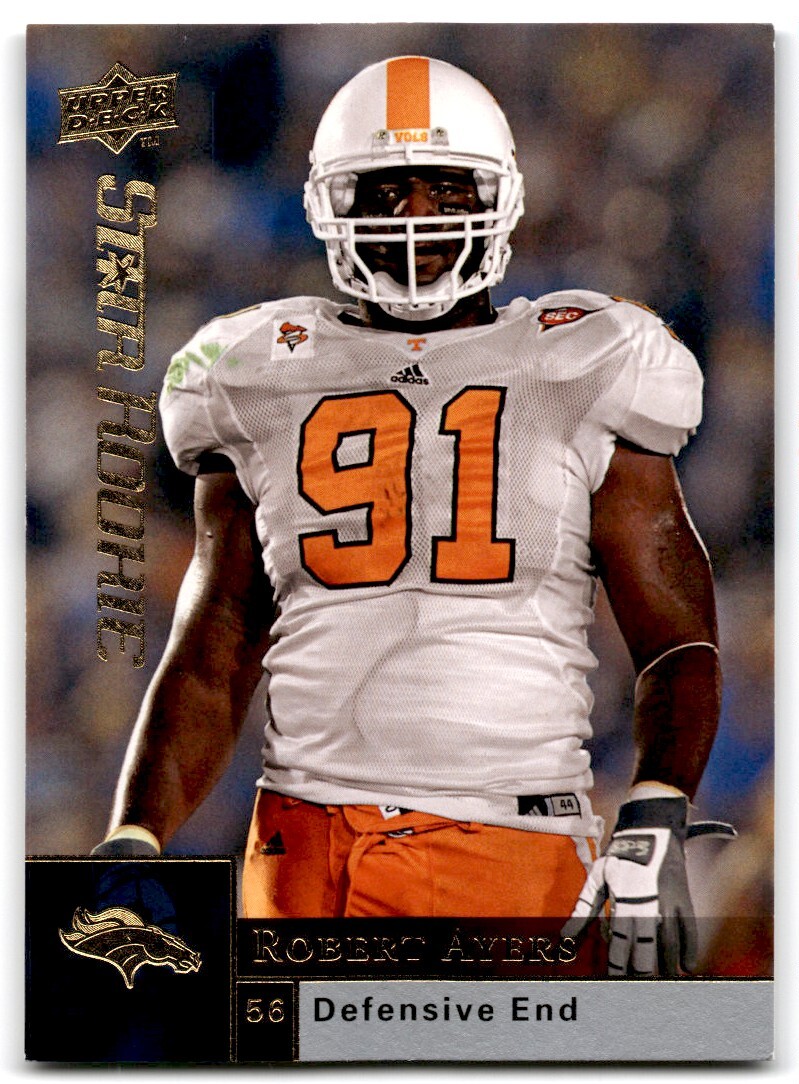 2009 Upper Deck Robert Ayers RC Denver Broncos #245