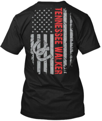 American Tennessee Walker T-Shirt Made in the USA Size S to 5XL